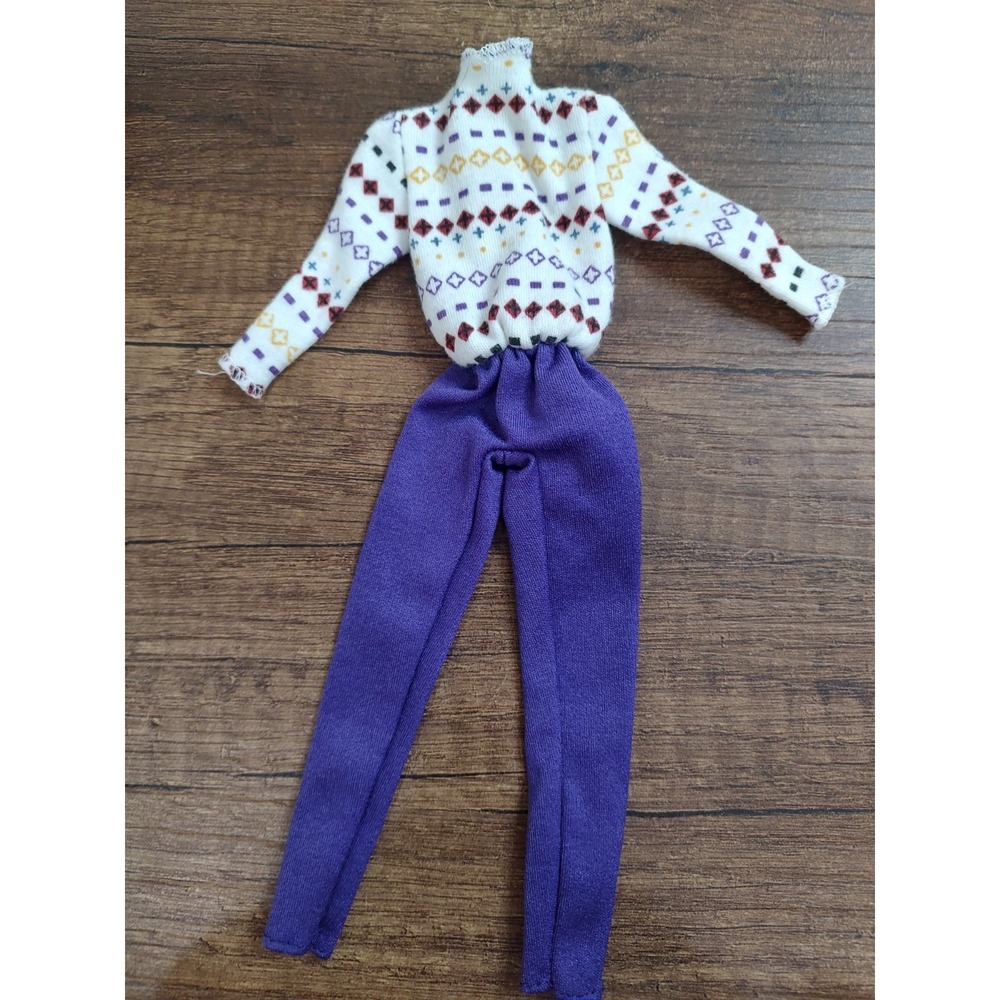 Vintage Barbie Clothes My First Ski Trip Jumpsuit Z34